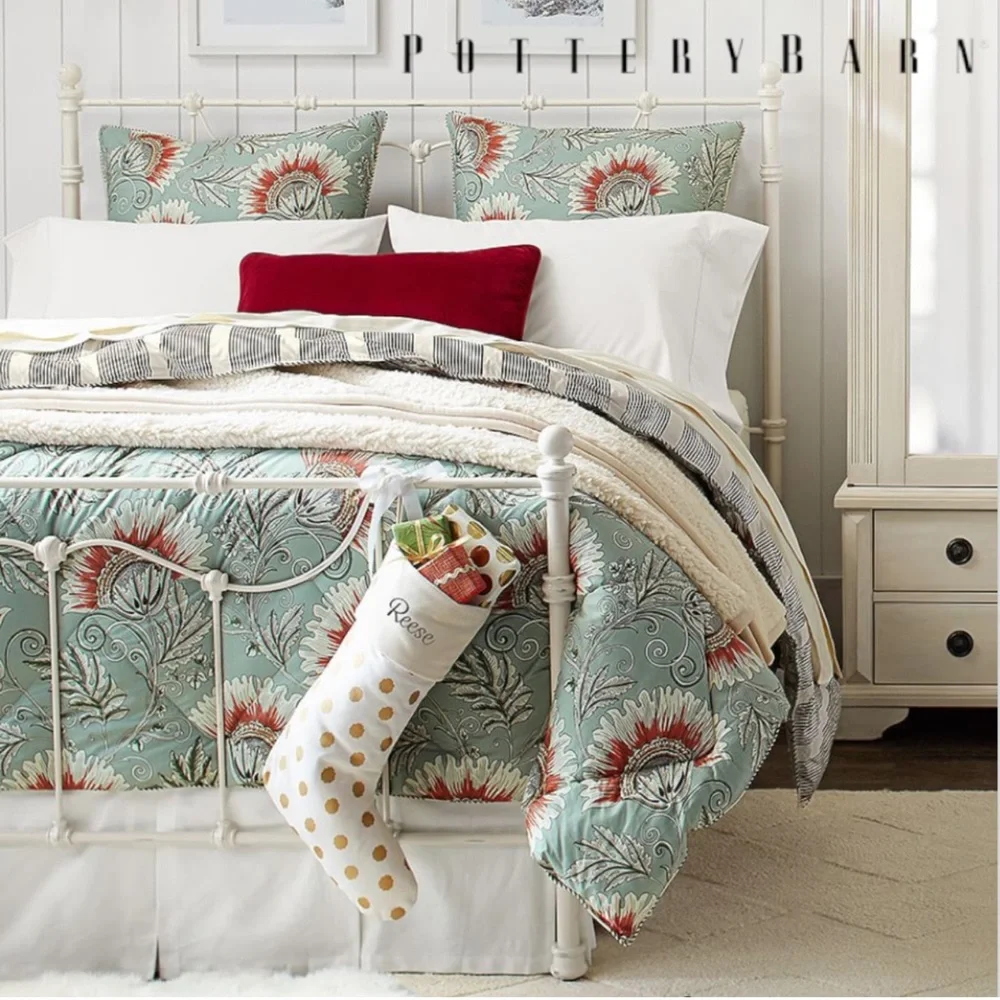 Pottery Barn Leona Reversible Pillow Shams